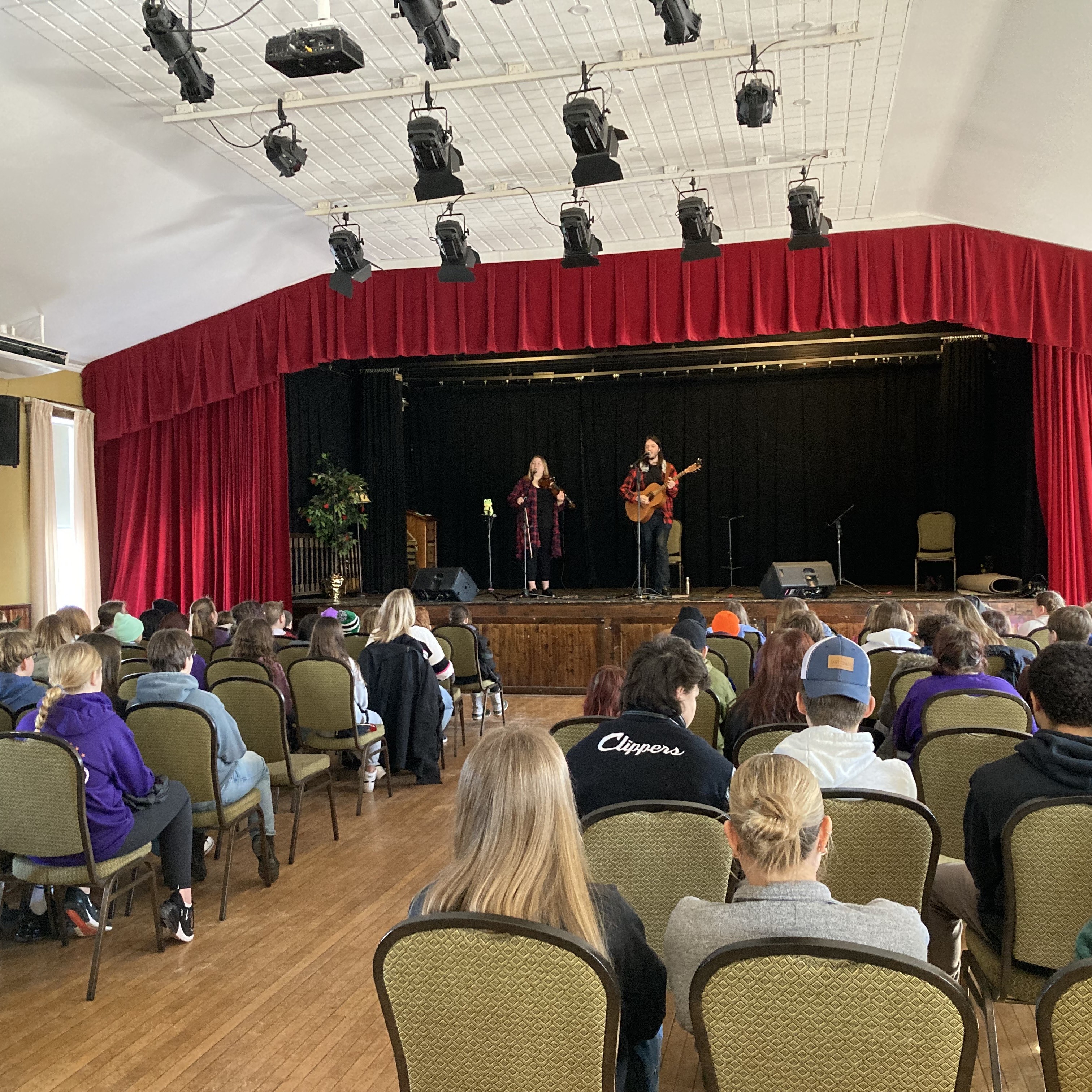 School concert workshop photo